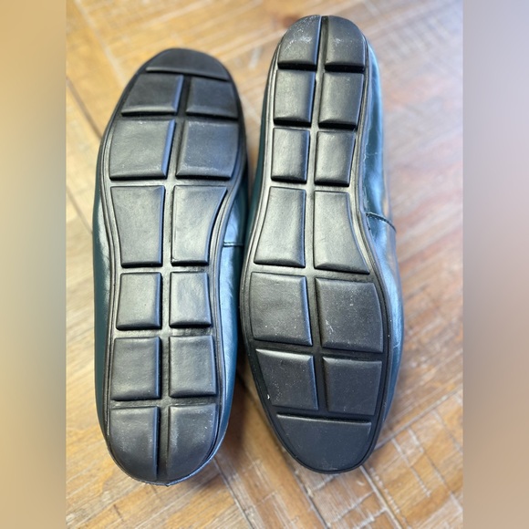 Go Tour Men's Genuine Hand-made Leather Driving Shoes sz 13 blue Punched NWOB - Picture 7 of 9